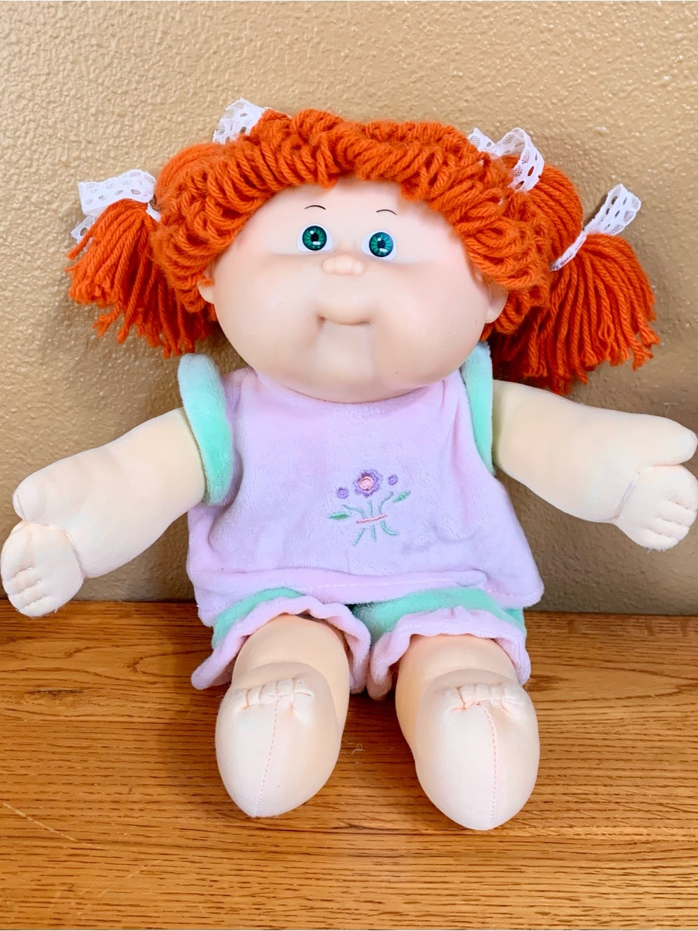 Vintage Cabbage Patch Kids Toddler Doll HM20 Girl With Red Hair